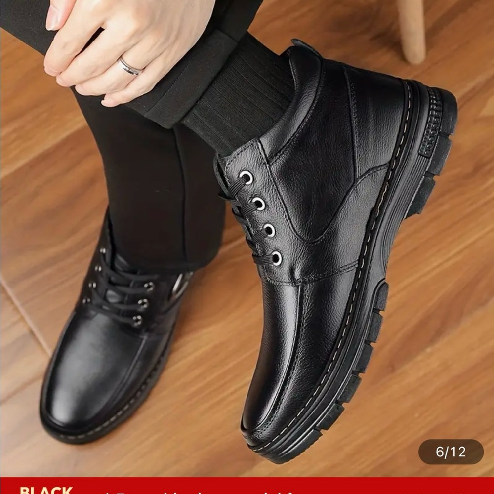 Life Is Good Black Chukka Boots with Durable Sole